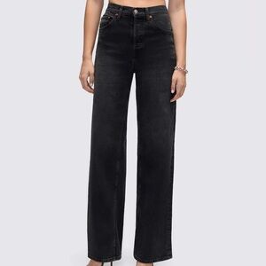 Re/Done Marielou Jeans Faded Out  High Rise Size 26
